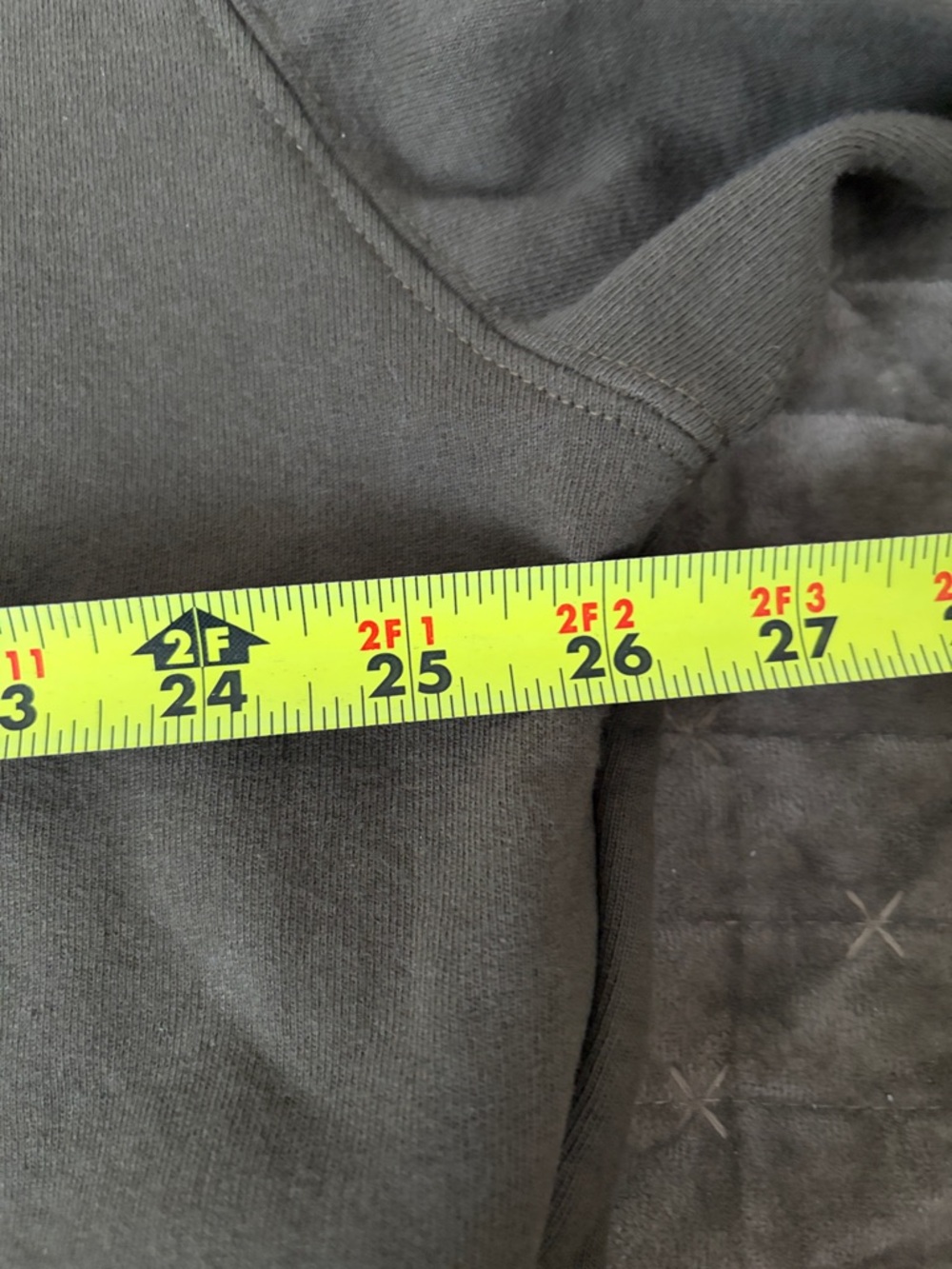 American Giant Mens Fleece Bomber Jacket Olive Green size XL zip up - Picture 9 of 11